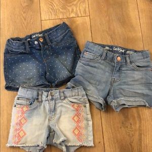 Girls Jean Shorts